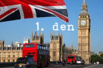 Zájezd do Anglie – 1. den