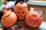 Halloweenské dýňování