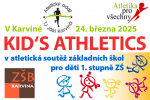 Výsledky KID’S ATHLETICS základních škol pro děti 1. stupně