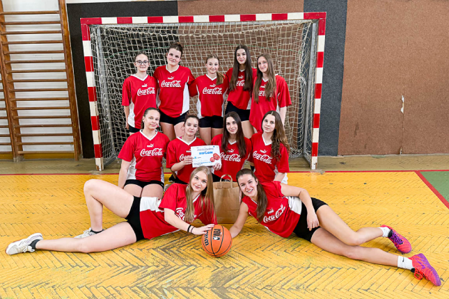 Městské kolo v basketbalu dívek